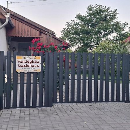 Ferienwohnung Harmonia Vendeghaz Poroszló Exterior foto